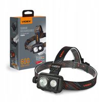 2 x Latarka Czołowa Czołówka LED Luminus SST20 10W + SMD 3W 600LM aku 1800m