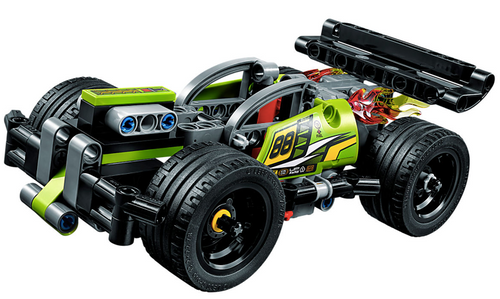 LEGO Technic - Żółta wyścigówka 42072 na Arena.pl