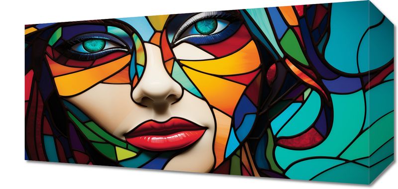 Obraz 40x20cm Spójrz Mi W Oczy zdjęcie 1