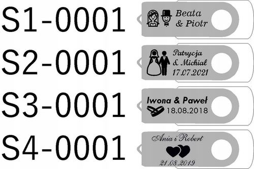 Pendrive 64 GB USB 2.0 pudełko + GRAWER ŚLUBNY na Arena.pl