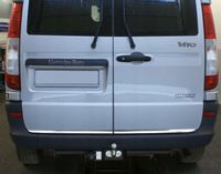 Mercedes VITO W639 Listwy CHROM na Klapę Bagażnik
