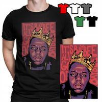KOSZULKA T-SHIRT MĘSKI WZORY DO WYBORU - NOTORIOUS BIG RAPER HIP HOP - XS