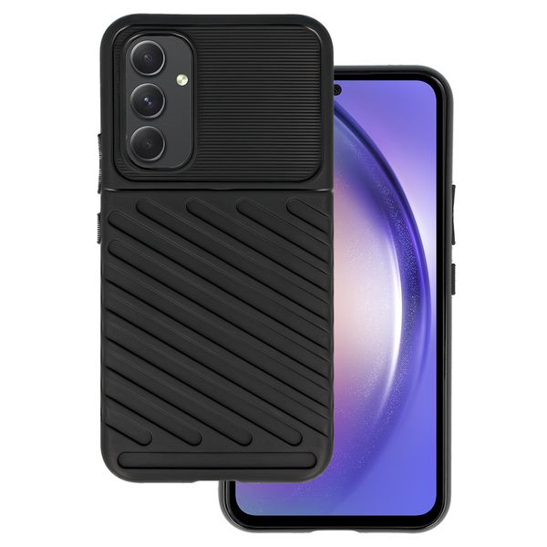 Thunder Case do Samsung Galaxy A54 5G Czarny zdjęcie 1