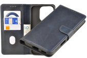 Etui portfel Wallet do Honor 400 Lite granatowy