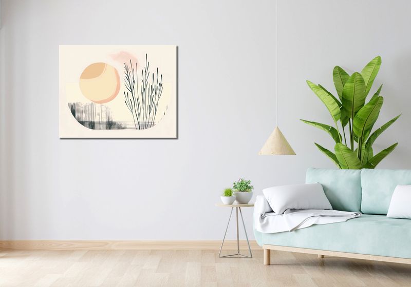 Obraz 90x70cm Pastelowy Wschód zdjęcie 2