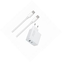 Szybka ładowarka 45W z długim kablem 2m 2 wejścia do Motorola Edge 60 5G