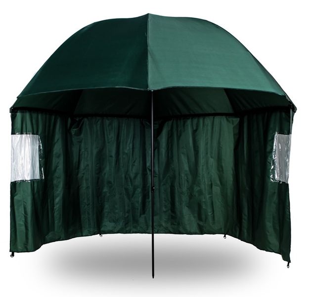 DUŻY PARASOL WĘDKARSKI 240cm WODOODPORNY namiot Z BOKAMI na ryby PARASOL zdjęcie 4