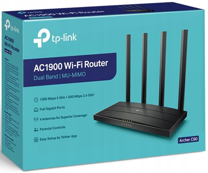 Router TP-LINK Archer C80 zdjęcie 4