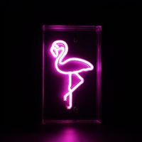 Lampa stołowa LED 3.44W NEON FLAMING Zuma Line różowa dziecięca