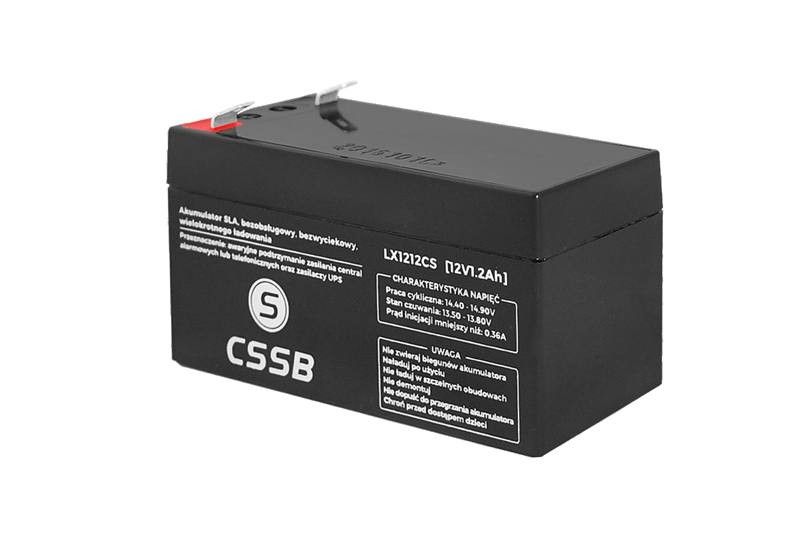 AKUMULATOR ŻELOWY 12V 1.2AH CSSB  1212CS zdjęcie 1
