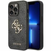 Guess GUHCP15X4GMGGR iPhone 15 Pro Max 6.7" szary/grey hardcase 4G Big