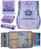 TORNISTER SZKOLNY HERLITZ LOOP PLUS BUTTERFLY PARADISE KLASA 1-3