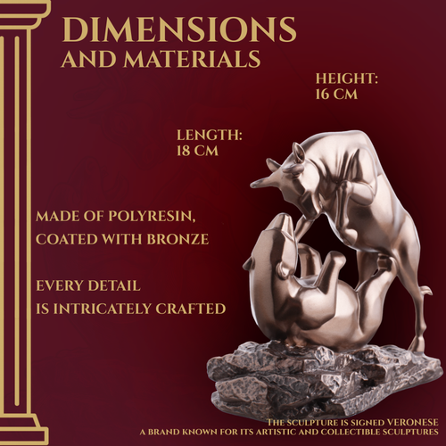 Walka Rynkowa — rzeźba brąz Walka Hossy z Bessą BULL-01 na Arena.pl