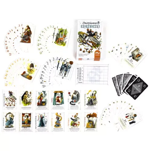 Zbuntowane księżniczki - strategiczna gra karciana dla 3-6 graczy - Muduko na Arena.pl