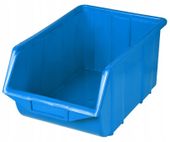 Pojemniki 10szt +Etykiety 220x350x165mm Niebieskie