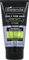 BIELENDA ONLY FOR MAN SUPER MATT ŻEL DO MYCIA TWARZY PEELINGUJĄCY 150 G