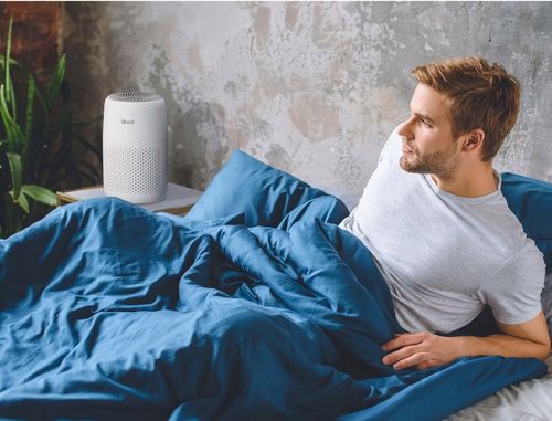 Oczyszczacz powietrza Levoit Core Mini HEPA wydajny 78 m3/h aroma 16 m2 na Arena.pl