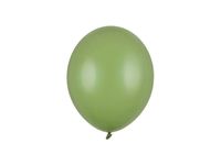 Balony pastelowe rozmarynowa zieleń strong, 23 cm 3 szt.
