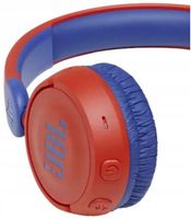 CZERWONO-NIEBIESKIE SŁUCHAWKI NAUSZNE JBL JR310BT DLA DZIECI Bluetooth