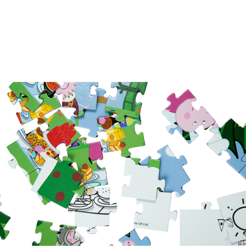 Puzzle 2 In 1 Peppa Pig 60 Elementów Kolorowanka 200118 na Arena.pl