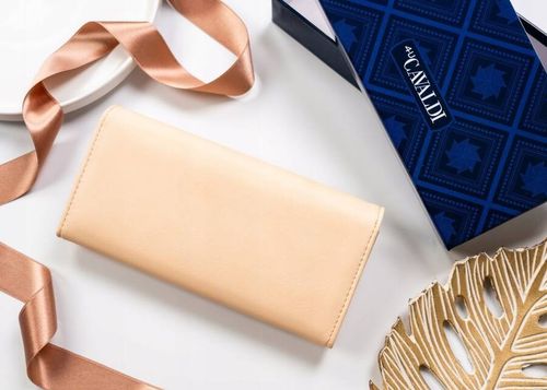 elegancki, duży portfel damski ze skóry ekologicznej - 4u cavaldi na Arena.pl