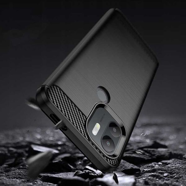 Spacecase Carbon Poco C50 Black zdjęcie 4