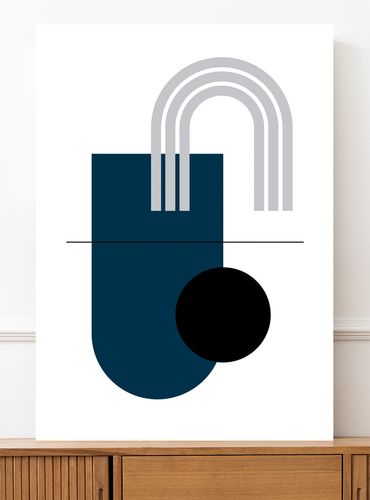 Plakat minimalistyczny 29,7x42 cm A3 na Arena.pl