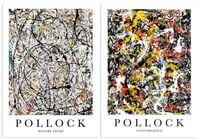 Zestaw dwóch plakatów pollock 50x70 cm