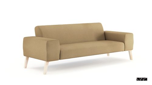 Sofa Shee 240 cm beżowa D2 na Arena.pl