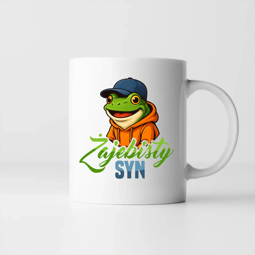 Żajebisty syn - kubek na prezent na Arena.pl