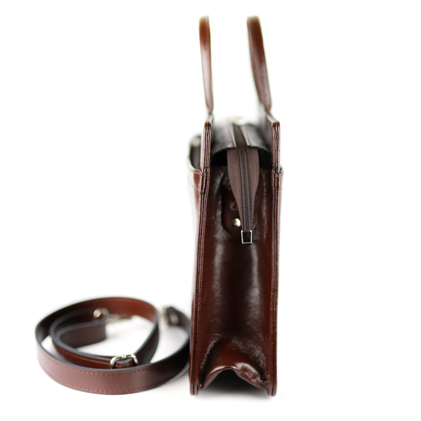 522 Dyplomatka damska - jasny brąz KEMER zdjęcie 2