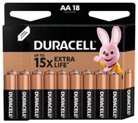 Alkaliczne baterie Duracell AA LR6 18 szt.
