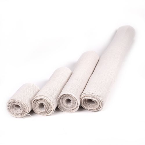 Tkanina jutowa biała 50 cm - na metry na Arena.pl