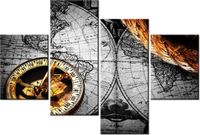 140CM 70 OBRAZ ZABYTKOWA MAPA ŚCIENNY