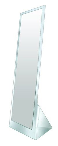 Lustro stojące GLAMOUR transparentne na Arena.pl