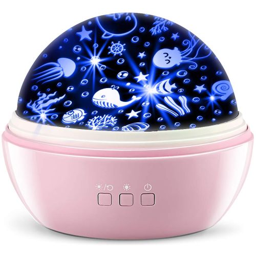 Projektor Gwiazd Lampka Nocna Rzutnik 2X Wzory na Arena.pl