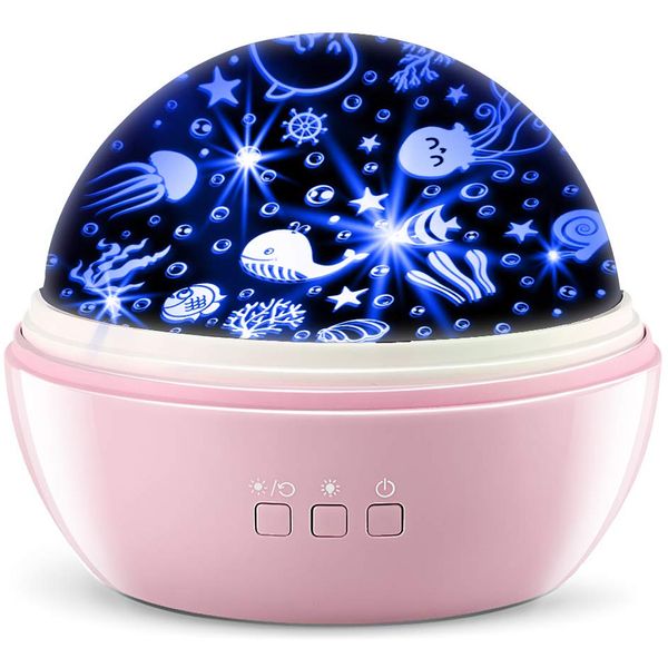 Projektor Gwiazd Lampka Nocna Rzutnik 2X Wzory zdjęcie 1