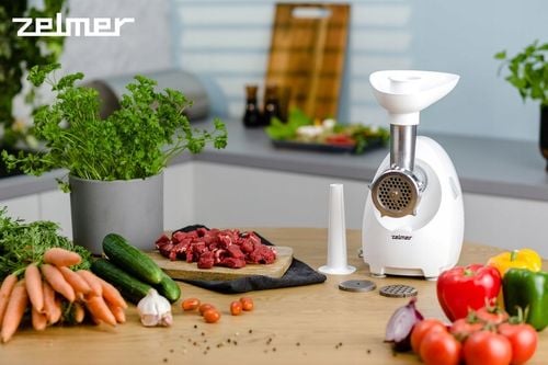 MASZYNKA DO MIELENIA MIĘSA MASZYNA ELEKTRYCZNA ZELMER 1900W 2,5 KG/MIN na Arena.pl