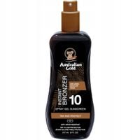 Australian Gold Żel W Sprayu Z Bronzerem SPF10