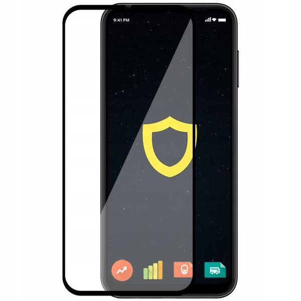 Spacecase Glass 5D Galaxy A24 4G Black zdjęcie 5