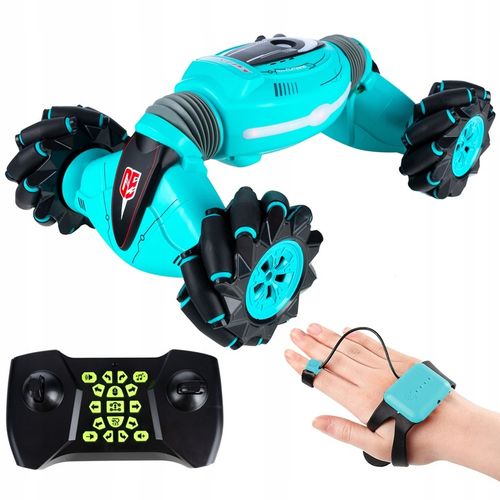 Samochód Zdalnie Sterowany Rc Twister Akrobacje Led Stunt 360 Dla Dzieci na Arena.pl