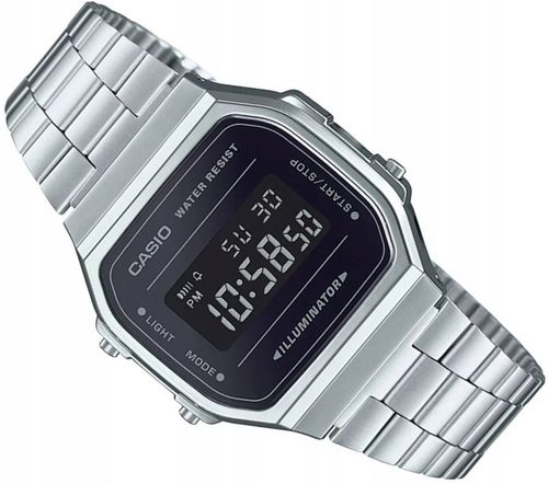 ZEGAREK CASIO VINTAGE MIRROR A168WEM RETRO OLDSKUL CYFROWY Z PODŚWIETLENIEM na Arena.pl