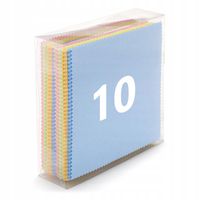 ŚCIERECZKA do Okularów 14x17cm - 10szt Mikrofibra MIX KOLORÓW na okulary