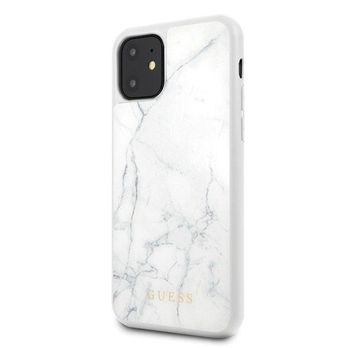 Etui Case GUESS MARBLE CASE IPHONE 11 PRO MAX BIAŁY na Arena.pl