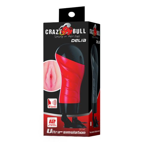 crazy bull   delia, 12 vibration functions suction base sex talk, 2 aaa na Arena.pl
