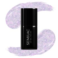SEMILAC Lakier hybrydowy 492 Icy Lavender Bliss 7ml
