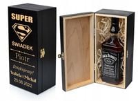 PODZIĘKOWANIE DLA ŚWIADKA SKRZYNKA NA WHISKEY