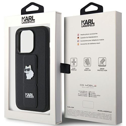 Etui Karl Lagerfeld do iPhone 15 Pro, Czarny na Arena.pl