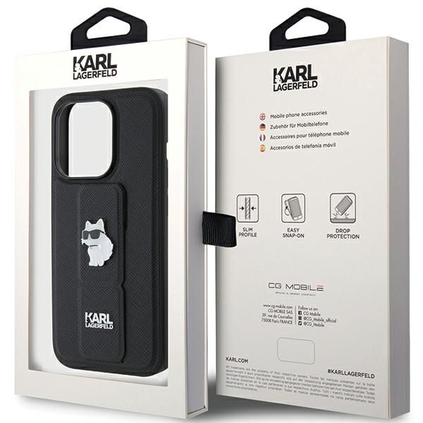 Etui Karl Lagerfeld do iPhone 15 Pro, Czarny zdjęcie 9