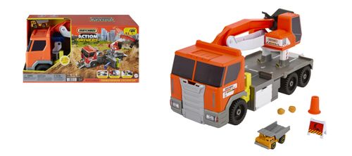 Action Drivers Ciężarówka Koparka HPD64 Matchbox na Arena.pl